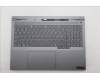Lenovo 5CB1S82741 C-Cover with keyboard, Nordic, Luna Grey, Non_FingerPrint
