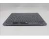 Lenovo 5CB1S82744 C-Cover with keyboard, Russian, Luna Grey, Non-FingerPrint, US
