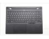 Lenovo 5CB1S82774 C-Cover with keyboard, English, Eclipse Black, RGB Backlight, Anodizing Sandblasting, US
