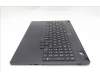 Lenovo 5CB1S82782 C-Cover with keyboard, Hungarian, Eclipse Black, RGB Backlight, Anodizing Sandblasting, UK