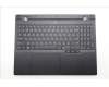Lenovo 5CB1S82790 C-Cover with keyboard, Russian, Eclipse Black, RGB Backlight, Anodizing Sandblasting