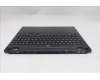 Lenovo 5CB1S82791 C-Cover with keyboard, Slovenian, Eclipse Black, RGB Backlight, Anodizing Sandblasting, UK