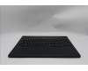 Lenovo 5CB1S82792 C-Cover with keyboard, Spanish, Eclipse Black, RGB Backlight, Anodizing Sandblasting, UK
