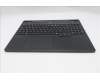 Lenovo 5CB1S82836 C-Cover with keyboard, French, Eclipse Black, Anodizing Sandblasting, US