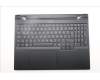 Lenovo 5CB1S82839 C-Cover with keyboard, German, Eclipse Black, Anodizing Sandblasting, UK