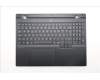 Lenovo 5CB1S82844 C-Cover with keyboard, Italian, Eclipse Black, Anodizing Sandblasting, UK