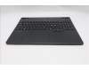 Lenovo 5CB1S82848 C-Cover with keyboard, Nordic, Eclipse Black, Anodizing Sandblasting, UK