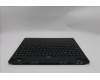 Lenovo 5CB1S82857 C-Cover with keyboard, UK English, Eclipse Black, Anodizing Sandblasting, UK