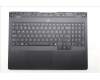 Lenovo 5CB1S87237 C-Cover with keyboard, English, Eclipse Black, White Backlight