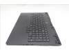 Lenovo 5CB1S87237 C-Cover with keyboard, English, Eclipse Black, White Backlight, US