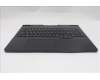 Lenovo 5CB1S87254 C-Cover with keyboard, Russian, Eclipse Black, White Backlight, US
