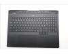 Lenovo 5CB1S87257 C-Cover with keyboard, Switzerland, Eclipse Black, White Backlight, UK