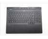Lenovo 5CB1S87274 C-Cover with keyboard, Greek, Eclipse Black, RGB Backlight