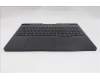 Lenovo 5CB1S87274 C-Cover with keyboard, Greek, Eclipse Black, RGB Backlight, US