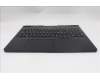 Lenovo 5CB1S87560 C-Cover with keyboard, Switzerland, Eclipse Black, RGB Backlight, UK