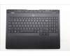 Lenovo 5CB1S87564 C-Cover with keyboard, Ukraine, Eclipse Black, RGB Backlight