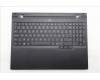 Lenovo 5CB1S89873 C-Cover with keyboard, Belgian, Eclipse Black, RGB Backlight, Anodizing Sandblasting, UK