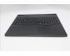 Lenovo 5CB1S89879 C-Cover with keyboard, French, Eclipse Black, RGB Backlight, Anodizing Sandblasting, US