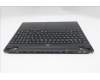 Lenovo 5CB1S89879 C-Cover with keyboard, French, Eclipse Black, RGB Backlight, Anodizing Sandblasting, US