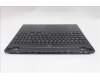 Lenovo 5CB1S89882 C-Cover with keyboard, German, Eclipse Black, RGB Backlight, Anodizing Sandblasting, UK