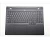 Lenovo 5CB1S89883 C-Cover with keyboard, Greek, Eclipse Black, RGB Backlight, Anodizing Sandblasting