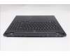 Lenovo 5CB1S89883 C-Cover with keyboard, Greek, Eclipse Black, RGB Backlight, Anodizing Sandblasting