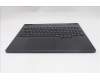 Lenovo 5CB1S89885 C-Cover with keyboard, Hungarian, Eclipse Black, RGB Backlight, Anodizing Sandblasting