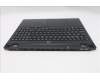 Lenovo 5CB1S89892 C-Cover with keyboard, Portuguese, Eclipse Black, RGB Backlight, Anodizing Sandblasting, UK