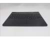 Lenovo 5CB1S89896 C-Cover with keyboard, Switzerland, Eclipse Black, RGB Backlight, Anodizing Sandblasting