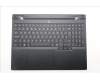 Lenovo 5CB1S89900 C-Cover with keyboard, UK English, Eclipse Black, RGB Backlight, Anodizing Sandblasting, UK