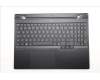 Lenovo 5CB1S89909 C-Cover with keyboard, French, Eclipse Black, White Backlight, Anodizing Sandblasting, US