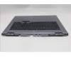 Lenovo 5CB1S90410 C-Cover with keyboard, US English Euro, Luna Grey, RGB Backlight