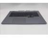 Lenovo 5CB1S90421 C-Cover with keyboard, Portuguese, Luna Grey, RGB Backlight