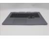 Lenovo 5CB1S90431 C-Cover with keyboard, Slovenian, Luna Grey, RGB Backlight, UK