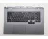 Lenovo 5CB1S90432 C-Cover with keyboard, Switzerland, Luna Grey, RGB Backlight