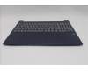 Lenovo 5CB1S90570 C-Cover with keyboard, German, Cosmic Blue, Non-Backlight, UK