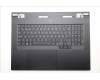 Lenovo 5CB1S90665 C-Cover with keyboard, Belgian, Eclipse Black, UK