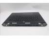 Lenovo 5CB1S90674 C-Cover with keyboard, German, Eclipse Black, UK