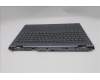 Lenovo 5CB1T10046 C-Cover with keyboard, German, White Backlight, UK