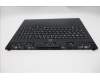 Lenovo 5CB1T18657 C-Cover with keyboard, Czech Slovakian, Eclipse Black , RGB Backlight, UK