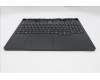 Lenovo 5CB1T18664 C-Cover with keyboard, German, Eclipse Black , RGB Backlight, UK