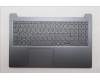 Lenovo 5CB1T18689 C-Cover with keyboard, Bulgarian, Luna Grey, Backlight, UK