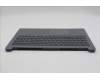 Lenovo 5CB1T18693 C-Cover with keyboard, French, Luna Grey, Backlight, US