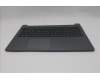 Lenovo 5CB1T18697 C-Cover with keyboard, Greek, Luna Grey, Backlight, US