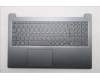 Lenovo 5CB1T18708 C-Cover with keyboard, Slovenian, Luna Grey, Backlight