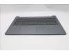 Lenovo 5CB1T18708 C-Cover with keyboard, Slovenian, Luna Grey, Backlight
