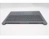 Lenovo 5CB1T18708 C-Cover with keyboard, Slovenian, Luna Grey, Backlight