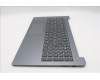 Lenovo 5CB1T50279 C-Cover with keyboard, Hungarian, Luna Grey, Non-Backlight, UK