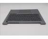 Lenovo 5CB1T52990 C-Cover with keyboard, UK English, Arctic Grey, Non-Backlight, UK