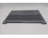 Lenovo 5CB1T57597 C-Cover with keyboard, Bulgarian, Arctic Grey, Backlight, UK